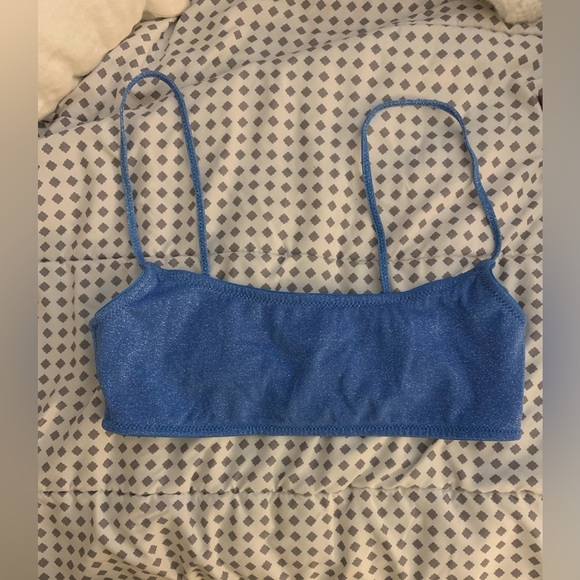 Triangl blue sparkly bikini - Picture 1 of 4